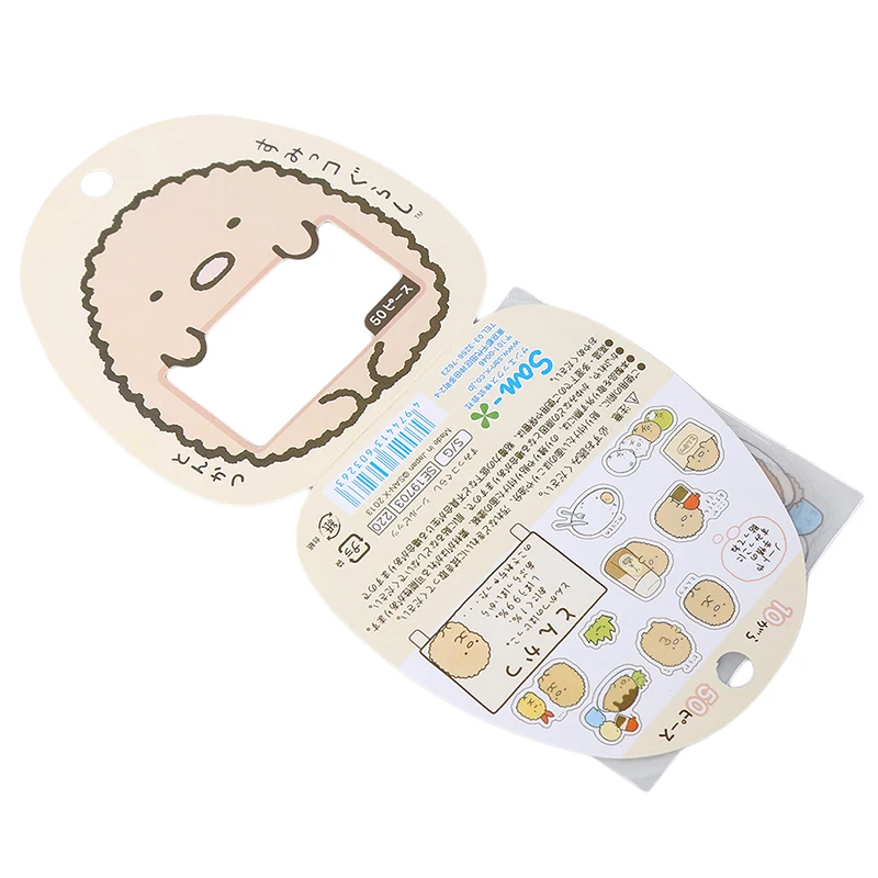 Милые японские углу биологического Стикеры ПВХ Diy Руководство блокнот для