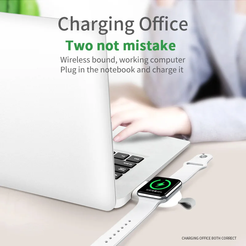 ANKNDO магнитное зарядное устройство для Iwatch беспроводное Apple Watch мини магнит USB