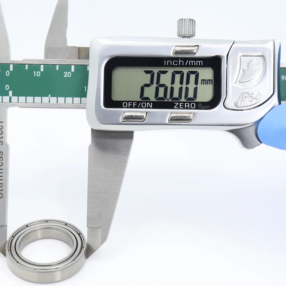 S6803ZZ подшипник 17*26*5 мм (10 шт.) Φ S6803 Z ZZ S 6803 440C шарикоподшипники из нержавеющей стали