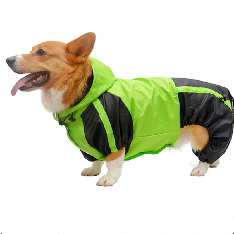 Одежда для собак Corgi комбинезон водонепроницаемая одежда дождевик с вышивкой Welsh