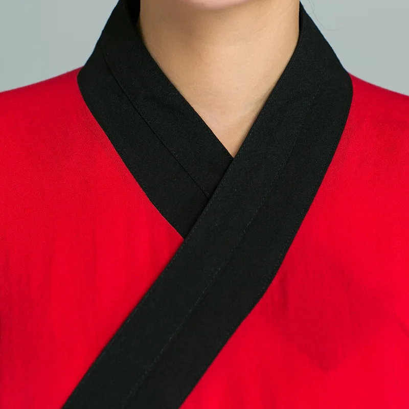 

Linen Shaolin Monk Uniform Wushu Tai chi Suit Martial arts Kung fu Clothes Wing Chun Monk Robe