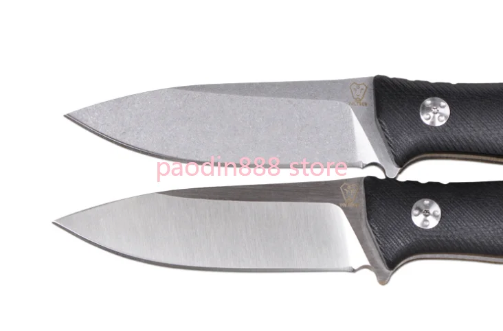 Нож VOLTRON Black Soul D2 G10 с фиксированным лезвием прямой клинок походный охотничий нож