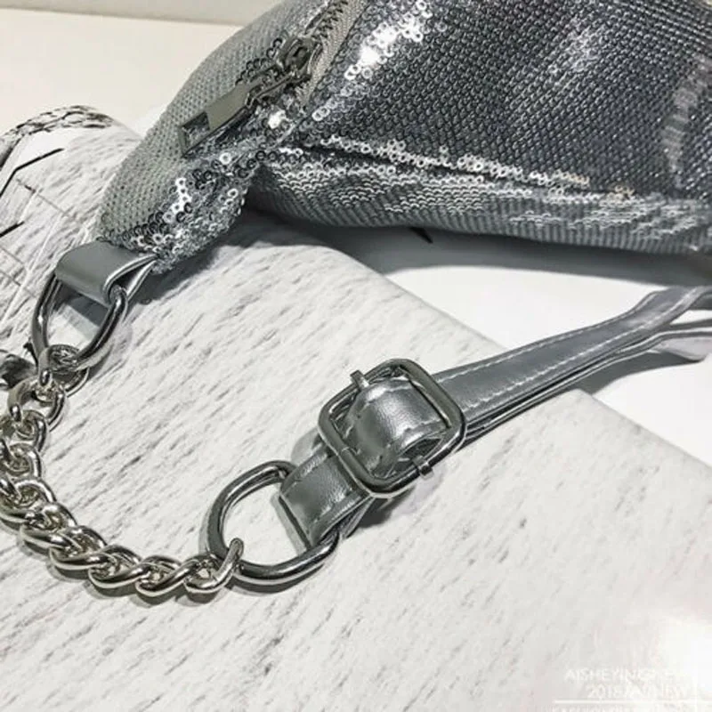 Местный склад брендовая модная женская сумка с блестками для путешествий