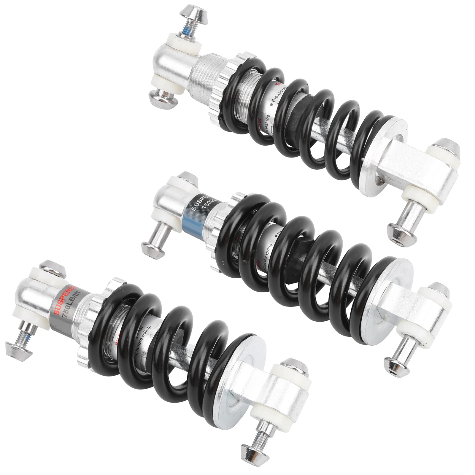 Амортизатор пружинный для велосипеда и мотоцикла 150 мм * 750/300/1500|Задние