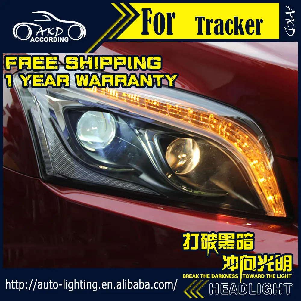 AKD автостайлинг фара для Chevrolet Trax светодиодная 2013-2015 трекер светодиодный DRL H7 D2H Hid