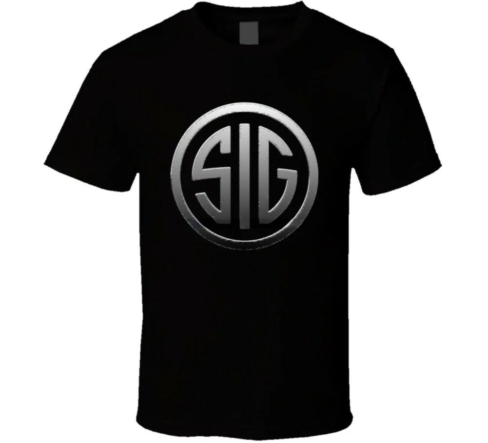 

Sig Sauer Firearms Logo Retro Classic Rifle Pistol Gun Hunt Hunting T Shirt