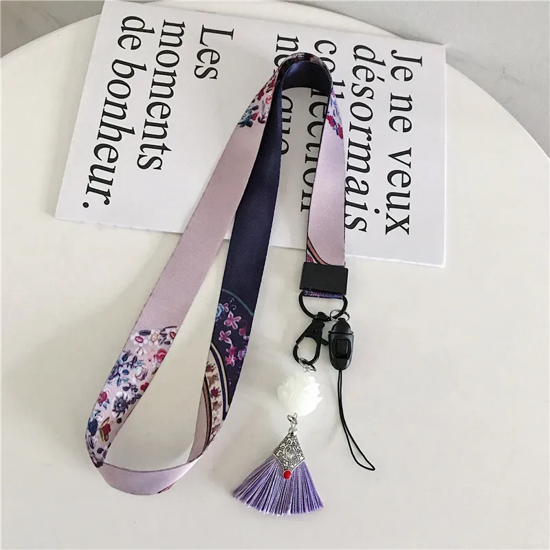 Style 1 Многофункциональные ремешки для мобильного телефона, веревка, винтажный этнический стиль, ремешки для шеи, ремешки, чехол для телефона, висячая веревка, лариат - Цвет: Style 1