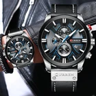 CURREN часы для мужчин лучший бренд класса люкс Хронограф Спортивные мужские s часы кожа кварцевые часы мужские наручные часы Relogio Masculino
