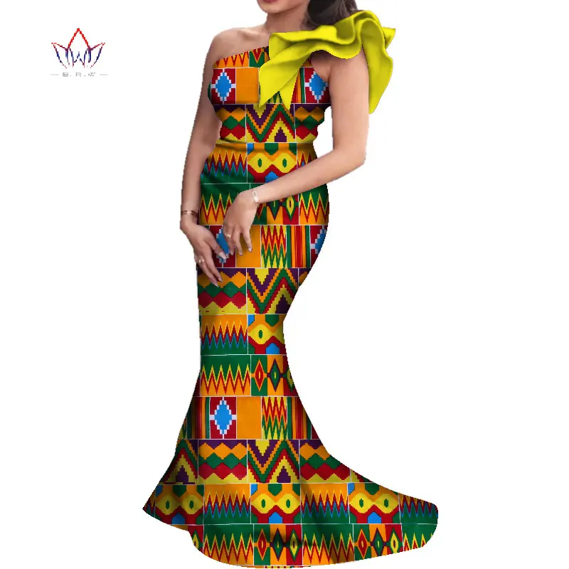 Африканское платье для женщин летнее винтажное длинное макси вечерние нки