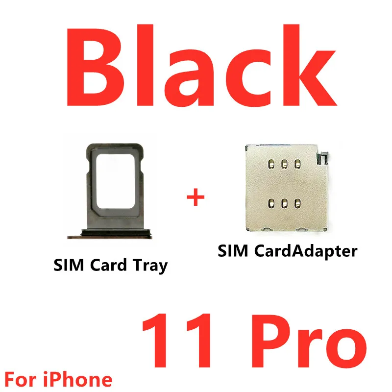 Гибкий кабель для считывания двух SIM-карт + лоток SIM-карты iPhone 11 Pro Max | Мобильные