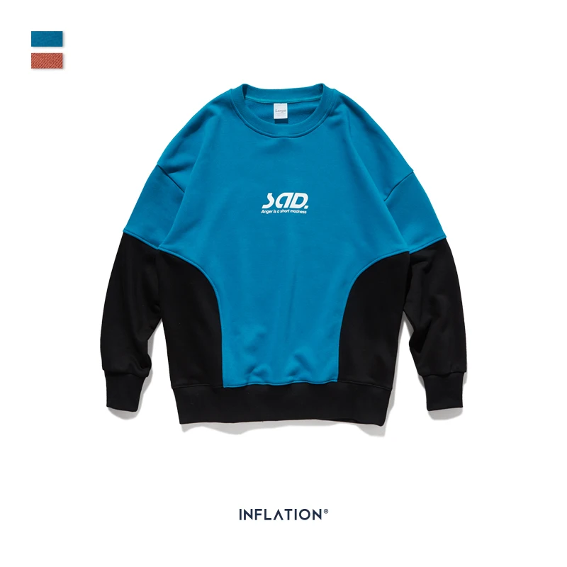 Мужская толстовка с дизайном &quotинфляция&quot мужская Толстовка свободного кроя