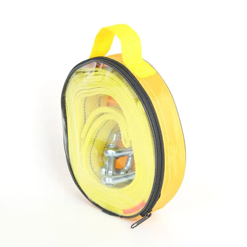 

4m 5tons Car Van Tow Rope Hook Heavy Duty Road Recovery Pull Towing Strap