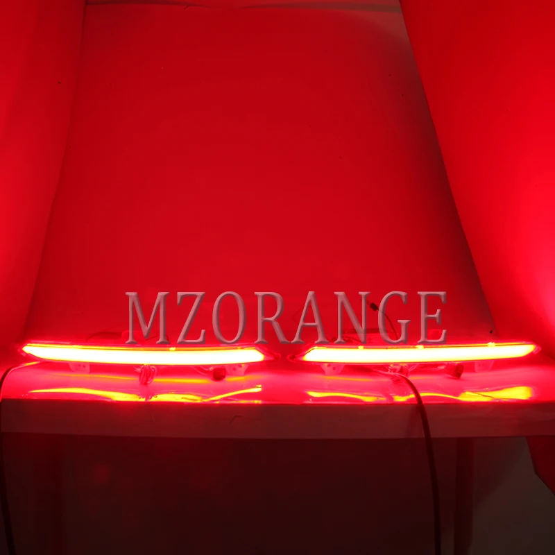 

MZORANGE Rear Bumper Reflector Light Driving Braking Turn Signal Lamp For Honda Accord 2018 2019 three fuction