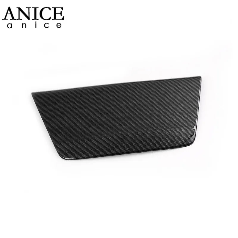 2 шт. углеродное волокно цвет ABS хромированный переключатель фар отделка ящик для