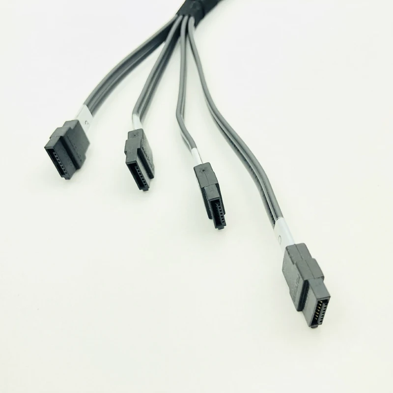Кабель SATA для жесткого диска SATA3 кабель 00Y8279 Lenovo X3100 M5 сервер 4x 7pin до + 15pin коннектор