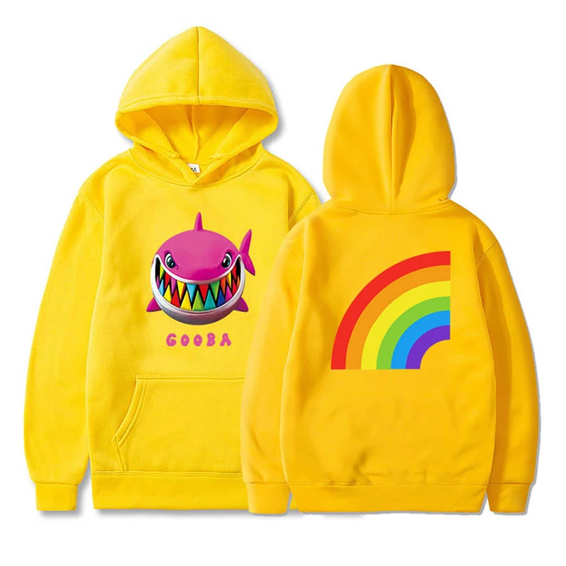 

Hooded sweatshirt, hip-hop fashion casual sweatshirt with rapper print, men and women