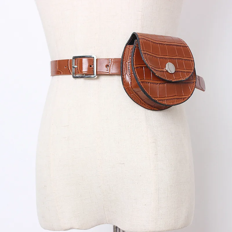 Новый дизайн 2020 модная сумка на пояс Женская винтажная стильная мессенджер