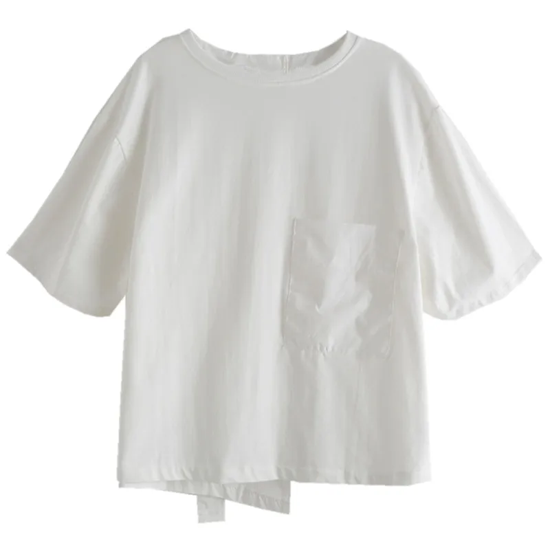 [XITAO] Корея 2018 новые летние модные женские Асимметричные Лоскутные раздельные