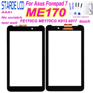 Для Asus Fonepad 7 ME170 FE170CG ME170CG K012 k017 дигитайзер сенсорный экран панель сенсор стекло замена без ЖК-дисплея