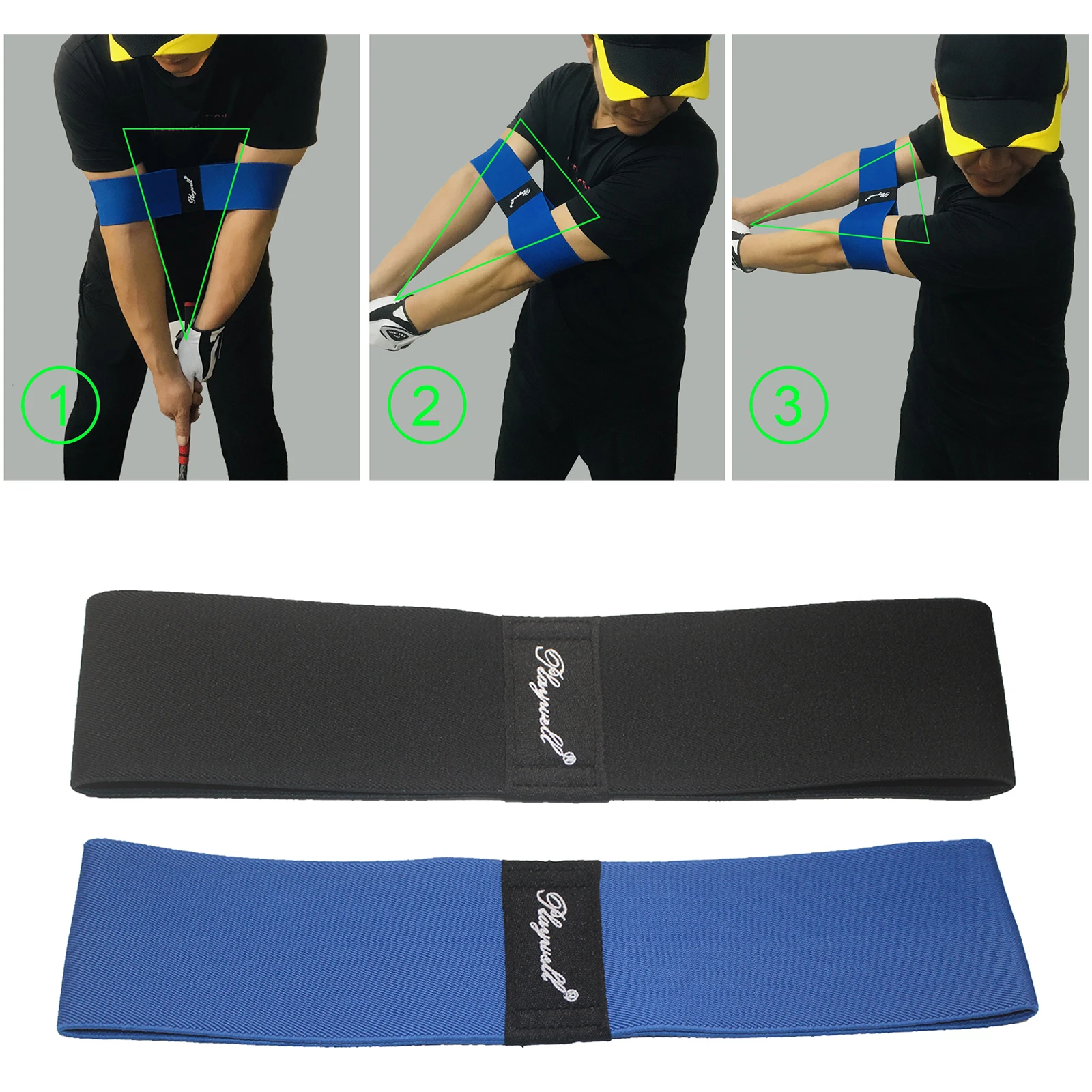 

Golf Swing Training Aid - Swing Correcting Arm Belt - Create the Perfect Motion
