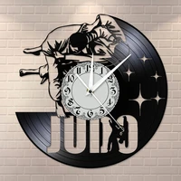 japanese martial art home decor judo vinyl record wall clock jiu jitsu frameless silent non ticking wall watch judoka gifts