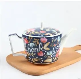 Новая керамическая кофейная чашка в европейском стиле английская для