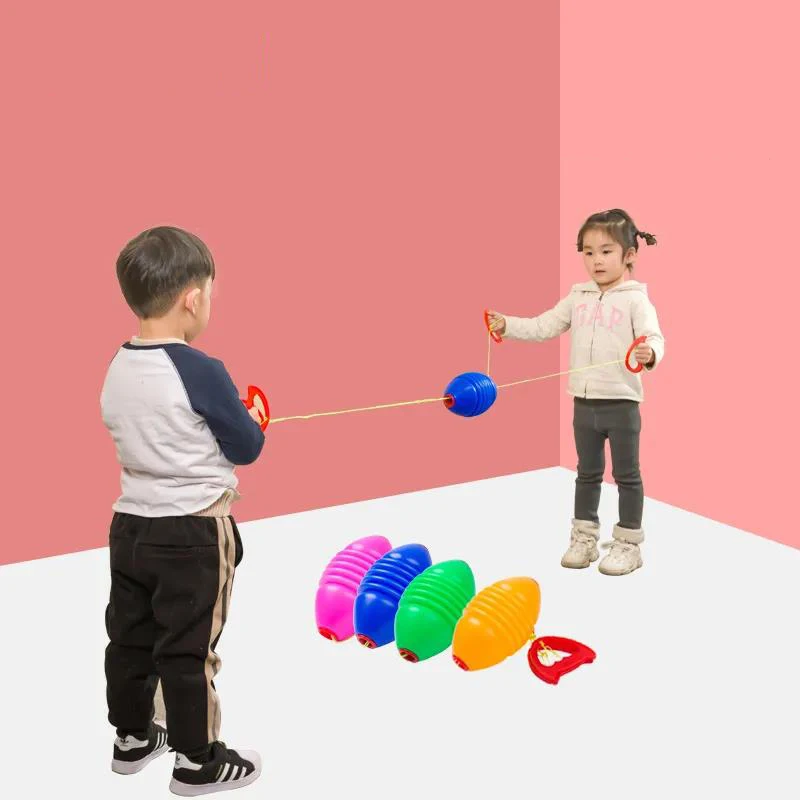 

Outdoor Fitness Children's Sports Toy Shuttle Rally Ball Double Rally Ball Fitness Handball Funny Parent-child Interactive Toys