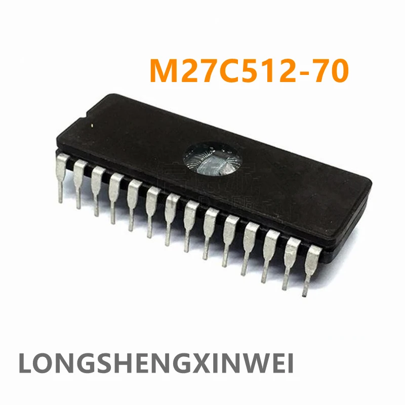 

1PCS M27C512-70 M27C512 Ceramic Memory Erasible Programmable Chip CDIP-28