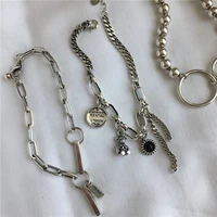 meyrroyu 2022 new summer geometric chain animal bracelet for women girl fashion vintage jewelry on hand party gift %d0%b1%d1%80%d0%b0%d1%81%d0%bb%d0%b5