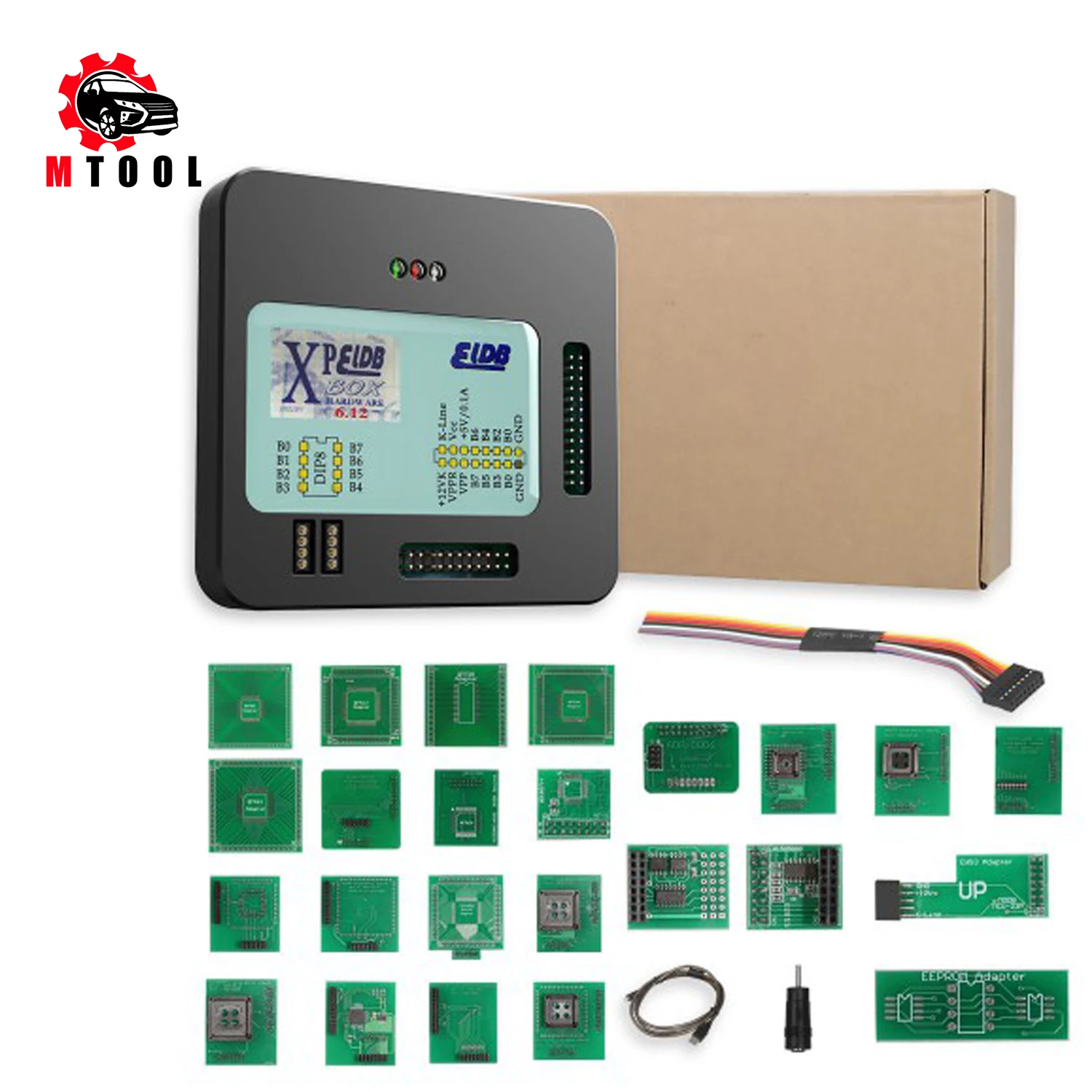 

Latest Version Xprog V6.12 XPROG-M ECU Programmer With USB Dongle