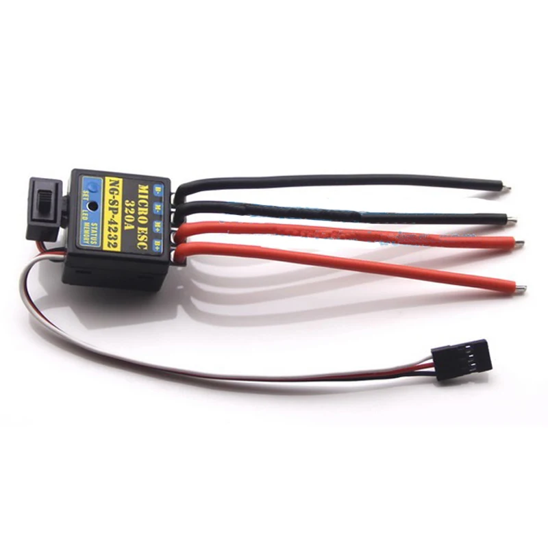 1 шт. 320A двунаправленный матовый ESC костюм с 2-3S Lipo вперед/назад 540/550 регулятор