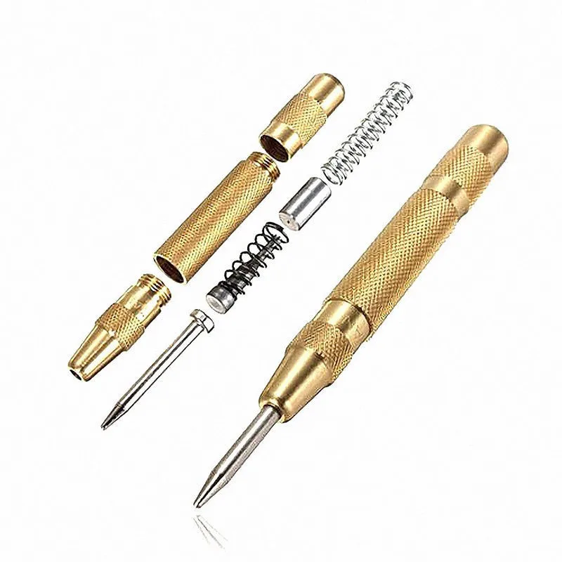 

1PC Automatic Center Punch Drill Center Punch Drill Bit Tools Break Device Positioner Semi Automatic Window Breaking Device