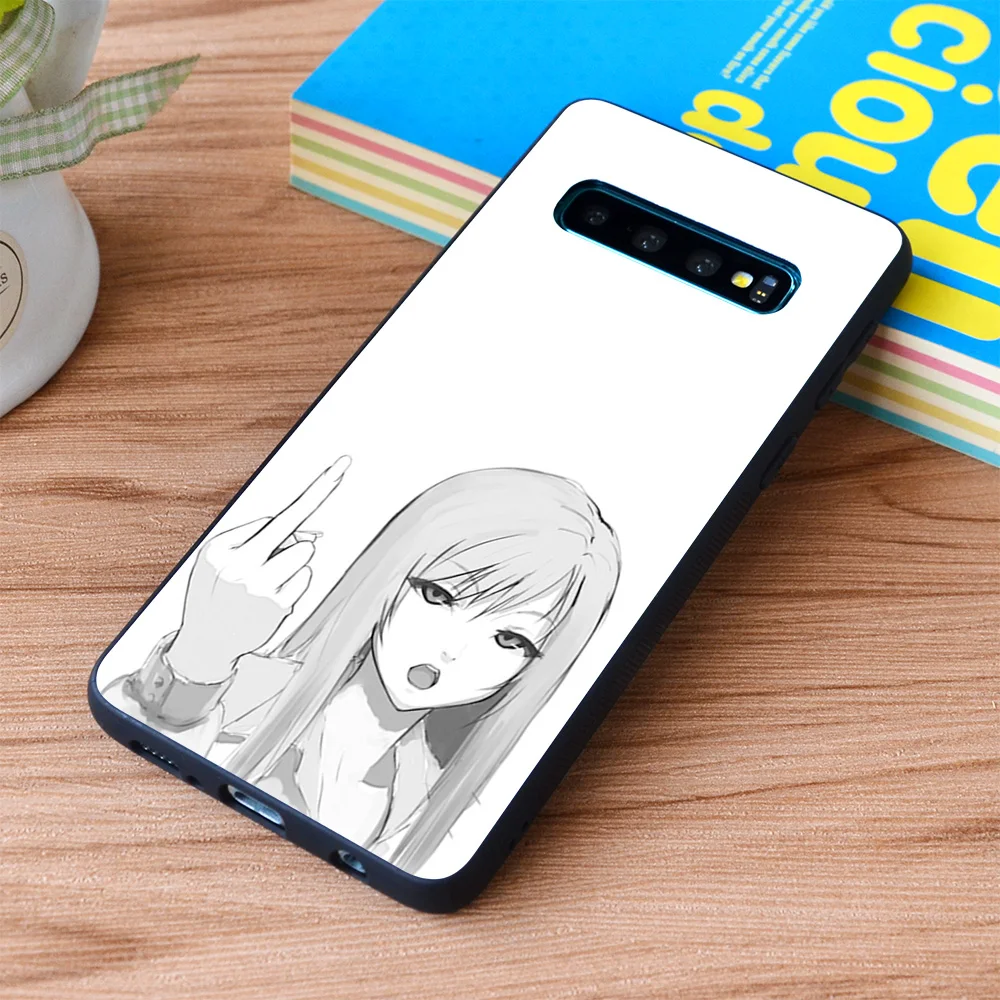 Мягкий чехол из ТПУ с изображением аниме для Samsung Galaxy|Бамперы| |