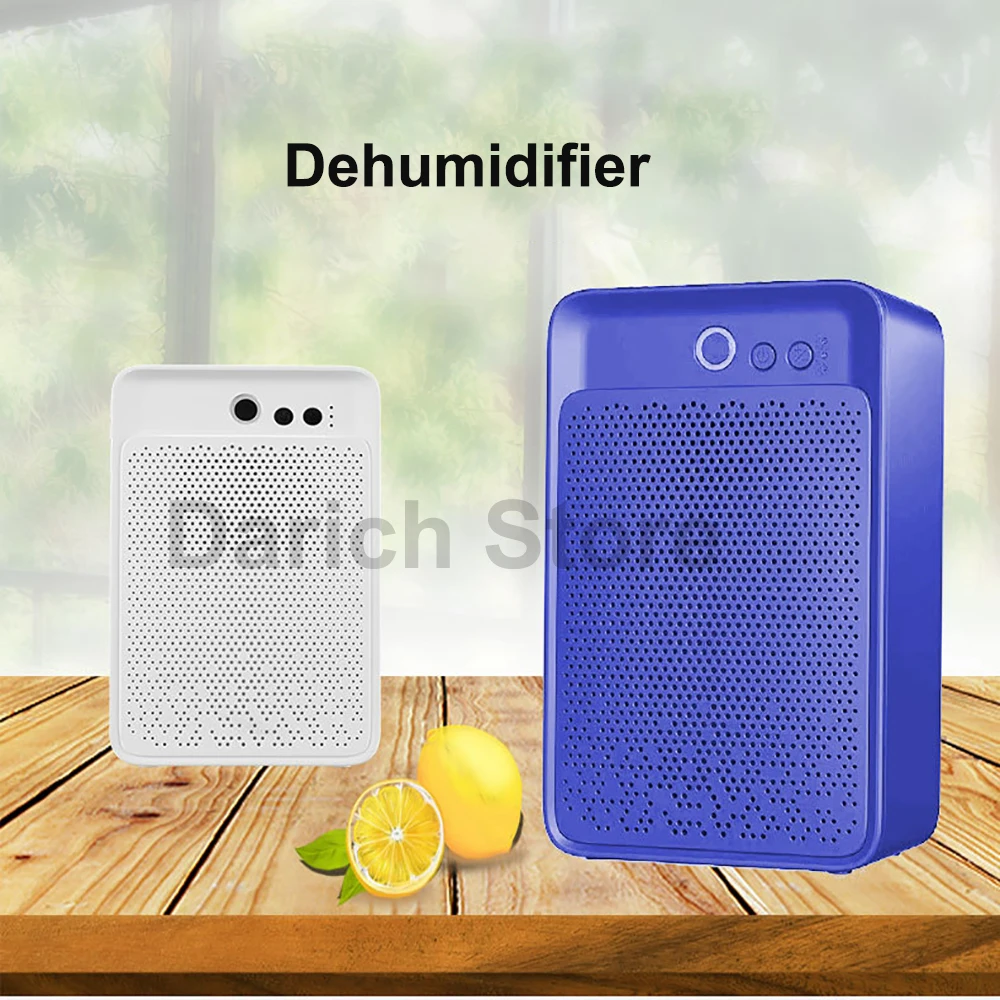 350ML/Day Mini Portable Car Desiccant Dehumidifier Cabinet Home Clother Electric Greenhouse Air Dryer Dehumidifier