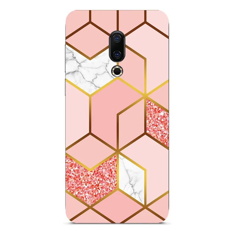 Чехол для Meizu 16 16th чехол s Обложка мраморные силиконовые чехлы мягкие бамперы |