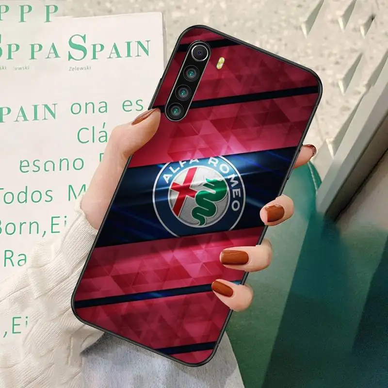 

Alfa Romeo Giulietta Italy Car Phone Case For Redmi 7 8 9 A K20 30 Pro Note 8 9 Pro 9s