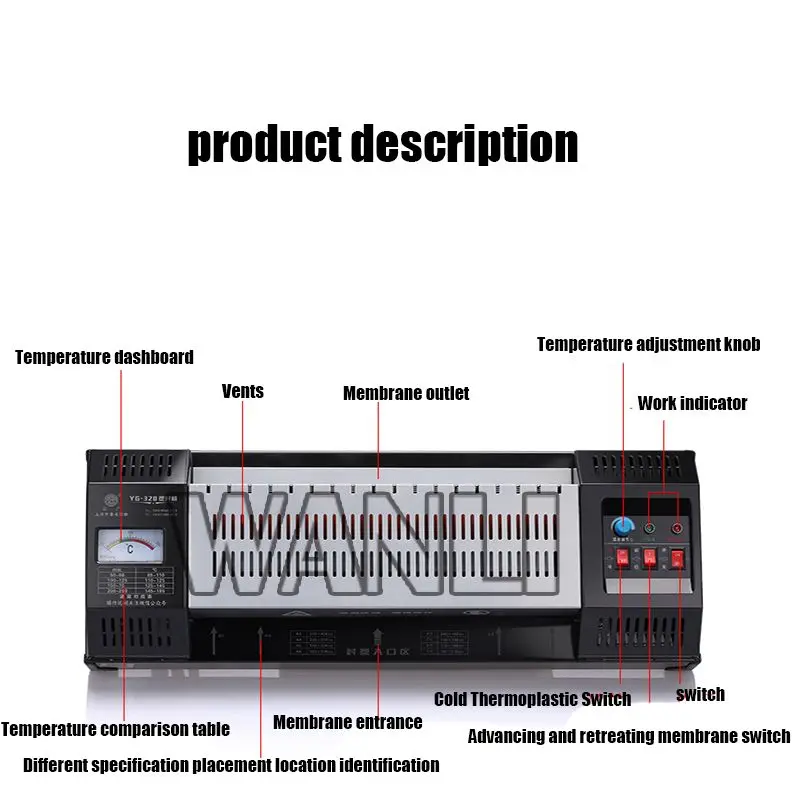 YG 320 офисные кресла Пластик упаковочная машина для производства бумажных