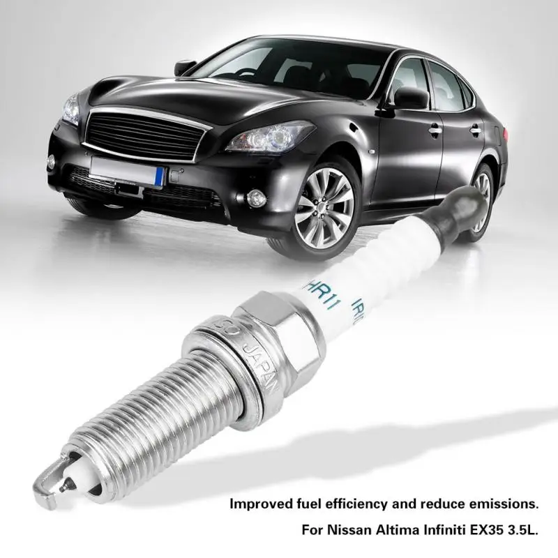 6 шт. иридиевая Свеча зажигания для Nissan Altima Infiniti EX35 3.5L FXE22HR11 22401-EW61C автозапчасти |