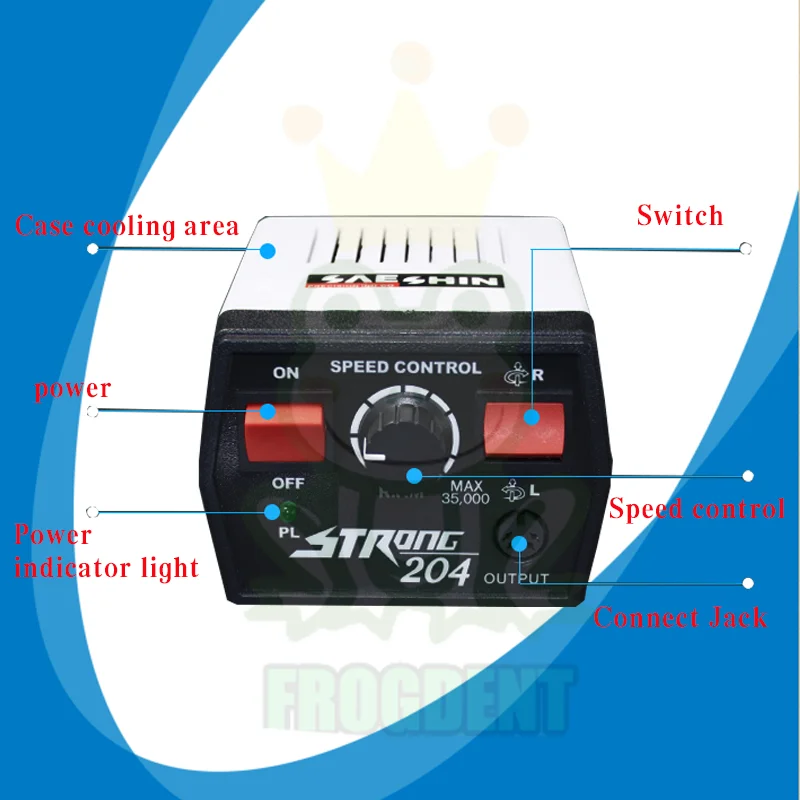 Стоматологическое оборудование микромотор 204/SAESHIN стоматологический 35000