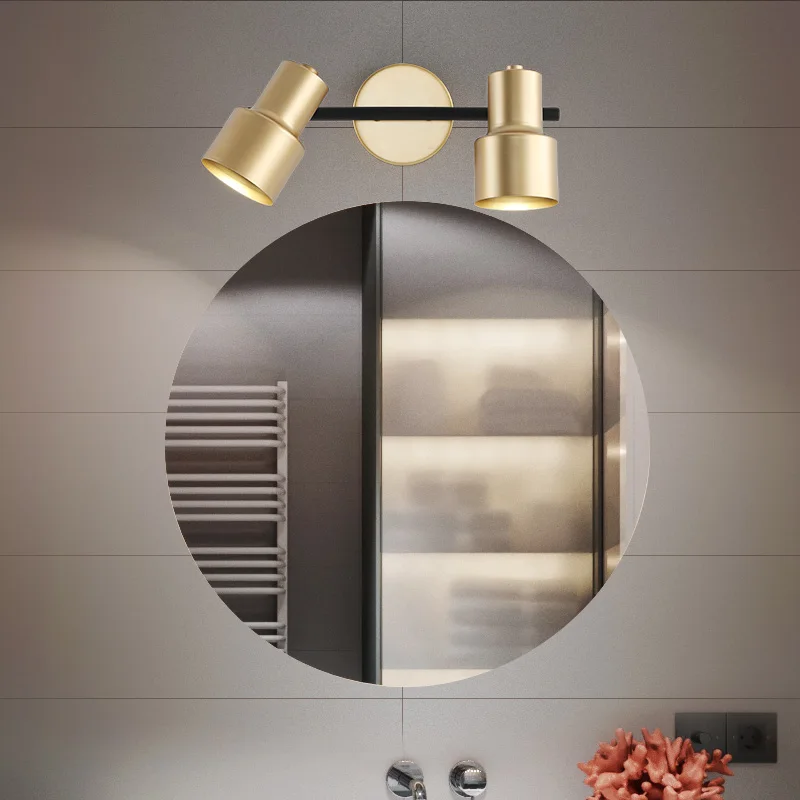 (Источник света бесплатно) скандинавский настенный светодиодный светильник с 1/2