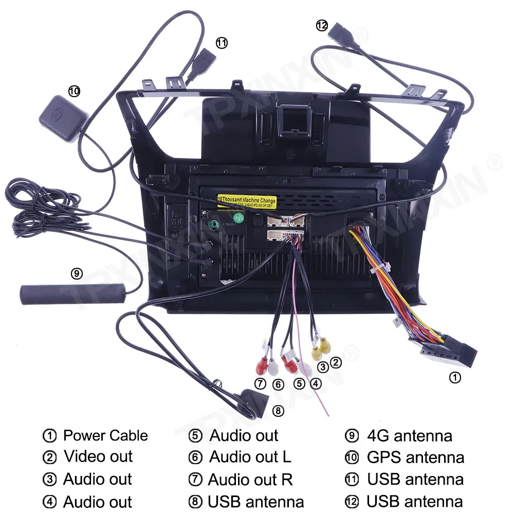저렴한 닛산 실피 2012-2016 안드로이드 6 + 128G 무선 카플레이 터치 스크린 스테레오 수신기 6 + 128G 자동차 라디오 플레이어 라디오 IPS