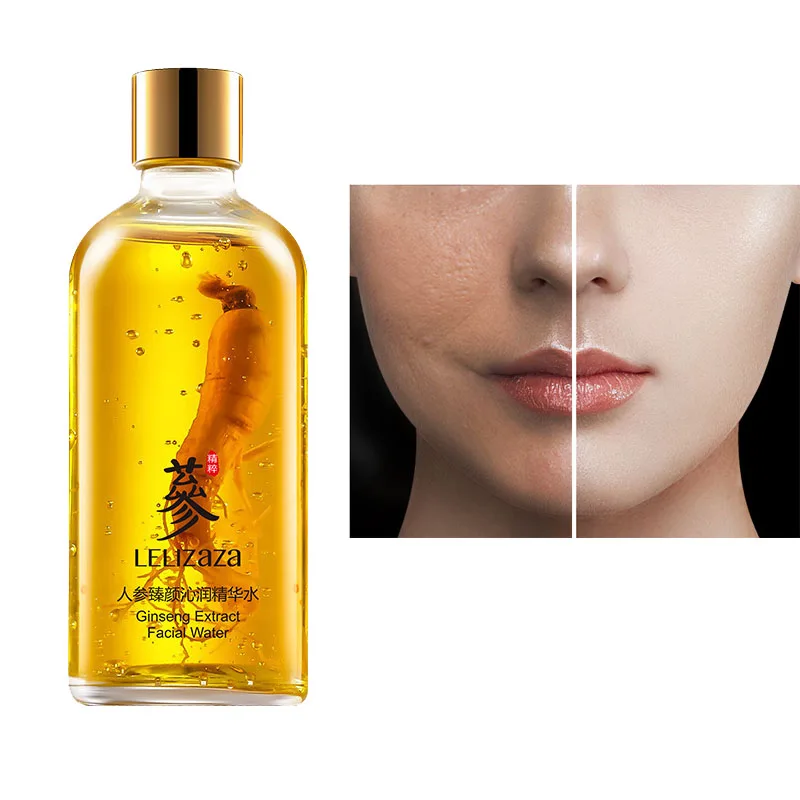 

Ginseng Face Serum 100ML Essence Water Firming Moisturizing Repairing Anti-Aging Brighten Whitening Serums Skin Care For Women P