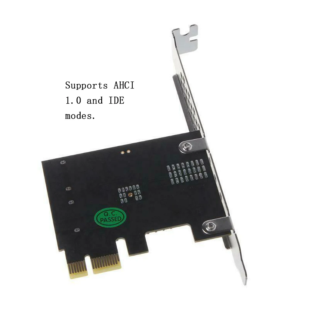 SATA PCI-E Adapter 2 Ports 3.0 to PCIe x1 x16 Expansion Card PCI-e PCI Express Converter Computer Accessory | Компьютеры и офис
