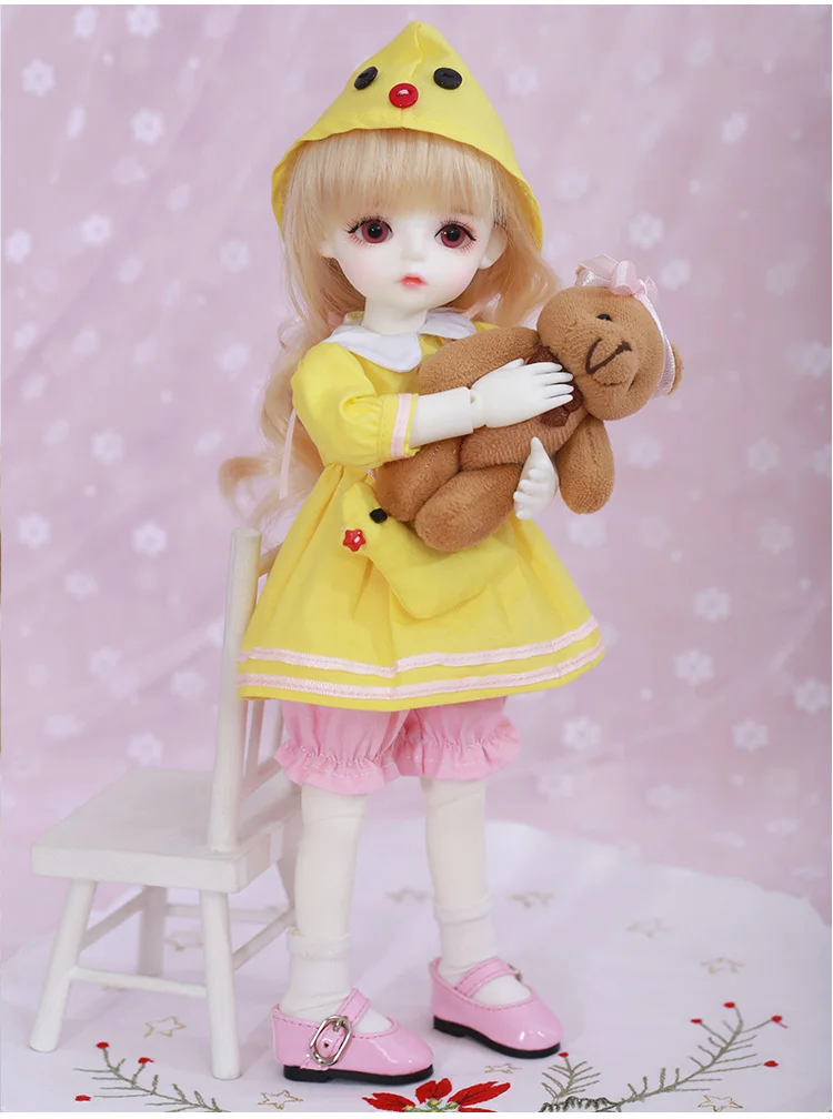 LinaChouchou хлопок конфеты крем bjd sd кукла для девочек День рождения Рождество Лучшие подарки