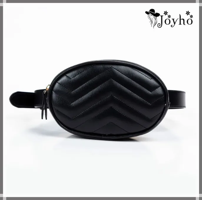 Поясная Сумка женская водонепроницаемая однотонная из искусственной