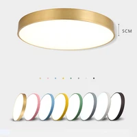 led modern acryl alloy round 5cm super thin led lamp led light ceiling lights led ceiling light ceiling lamp for foyer bedroom