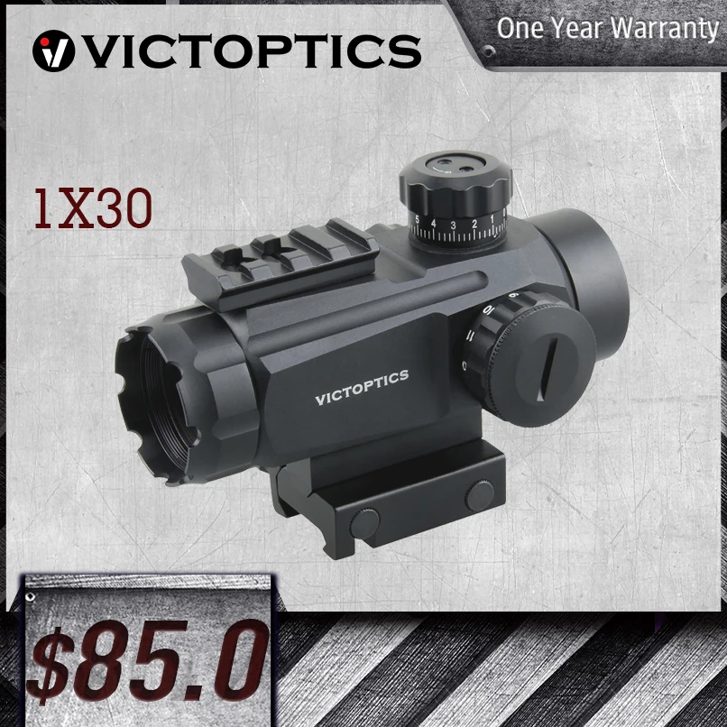 Винтовочный прицел VictOptics 1X30 Red Dot Sight 11 уровней интенсивности Red/Green предназначен