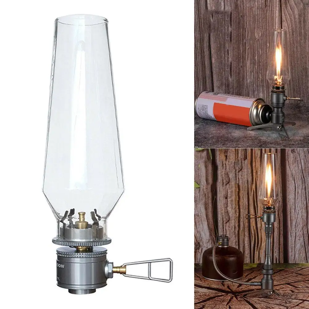 2021 Outdoor Camping Lamp Lantern Gas Candle Tent Light for Backpacking Hiking Fishing | Спорт и развлечения