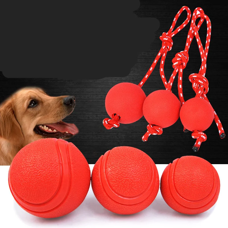 Нерушимая собака мяч тренировка Собаки Домашних Животных Игрушка Щенок буксир