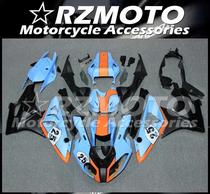 

Новый ABS полный обтекатель комплект подходит для BMW S1000RR 2009 2010 2011 2012 2013 2014 09 10 11 12 13 14 Боди Набор матовый синий оранжевый